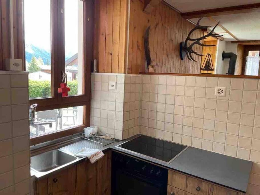 Charmant 2,5 pièces avec jardin à 2 pas du lac Apartment in Canton of Valais