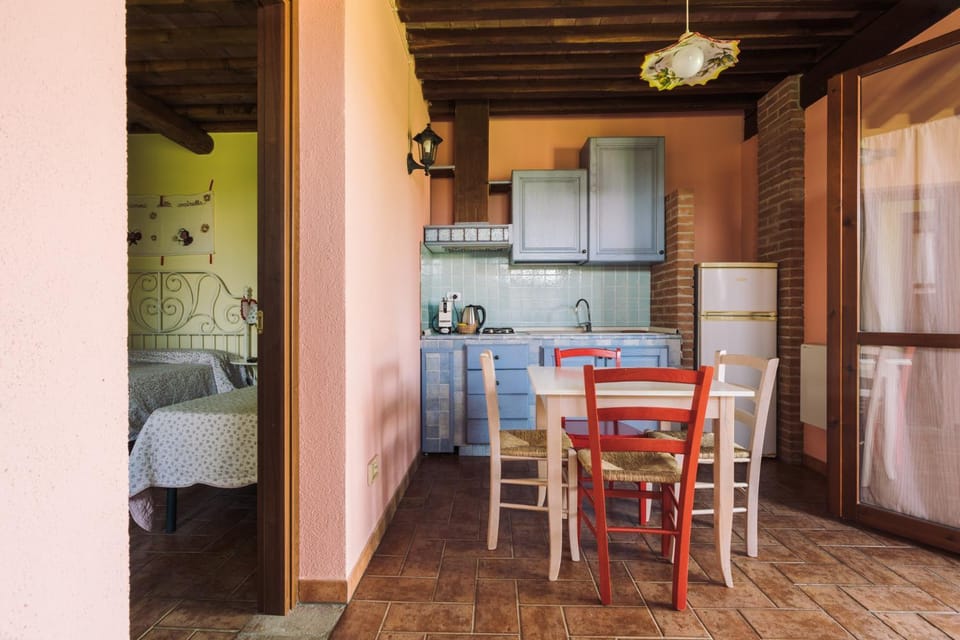 Living room, kitchen