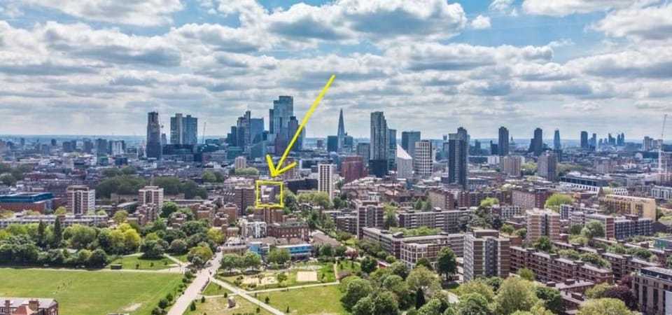 Nearby landmark, Bird's eye view, City view, Location
