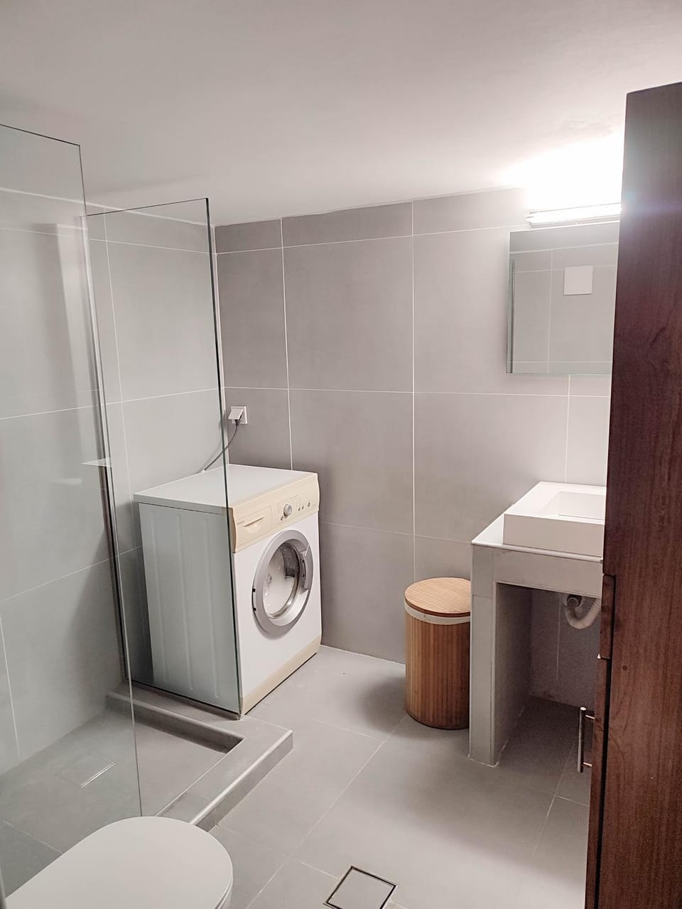 Toilet, Bathroom, washing machine