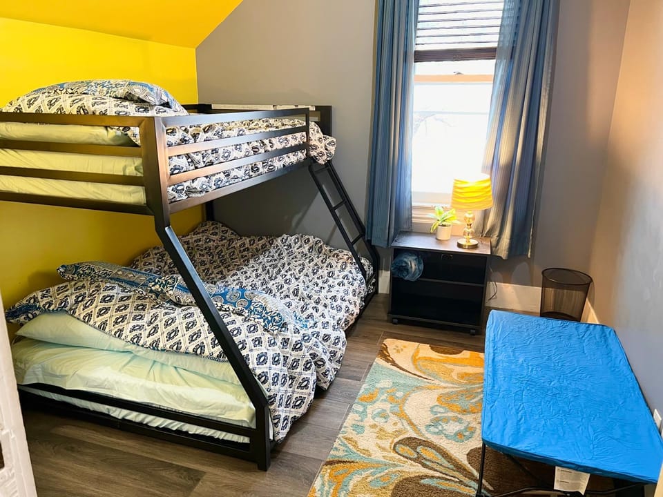 Bed, Photo of the whole room, Bedroom, cot, bunk bed