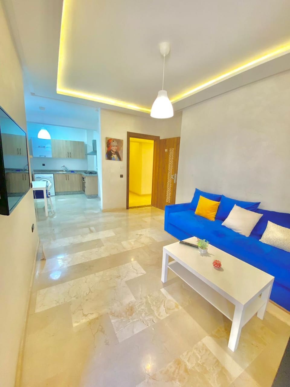 Appartement avec piscine en face à la gare gueliz Apartment in Marrakesh