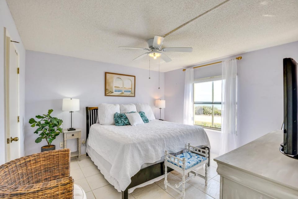 Ormond Beach Ocean-View Condo w/ Private Balcony! House in Ormond By The Sea