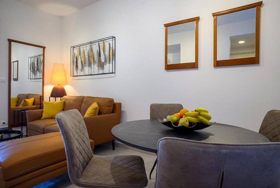 Property building, Living room, Breakfast