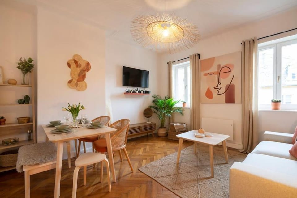 Bohemian Bakoua & Chesterfield Cottage, hyper-centre Apartment in Metz