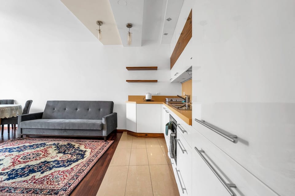 Kitchen or kitchenette, Living room, Seating area, dishwasher, pet friendly, stove