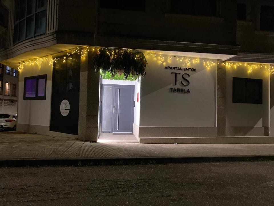 Property building, Night, Street view