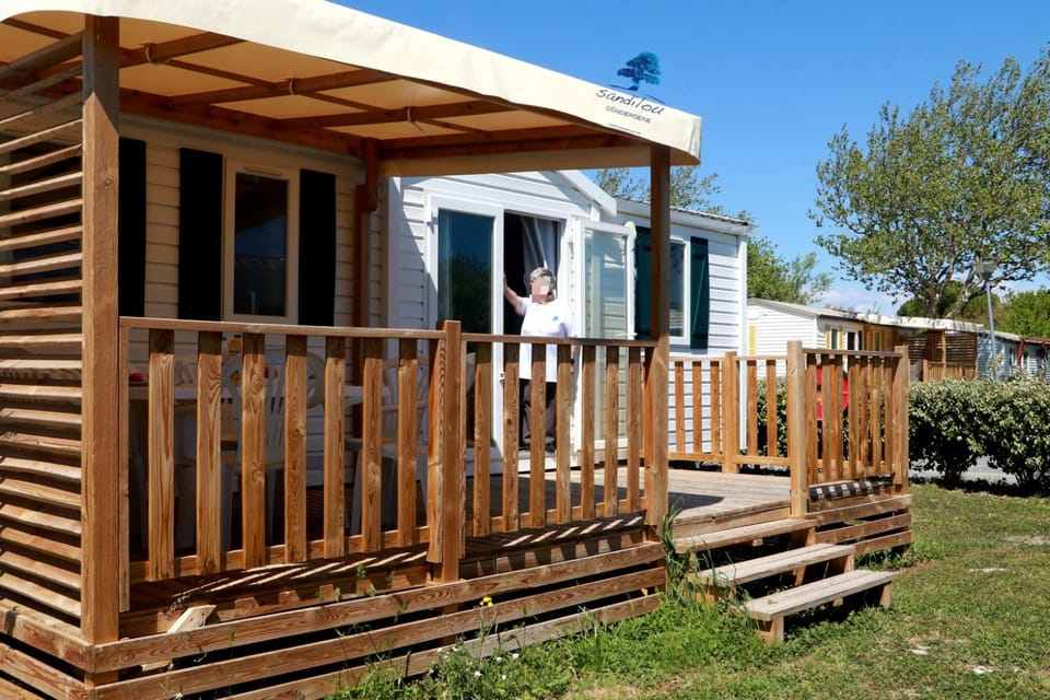 Property building, Patio