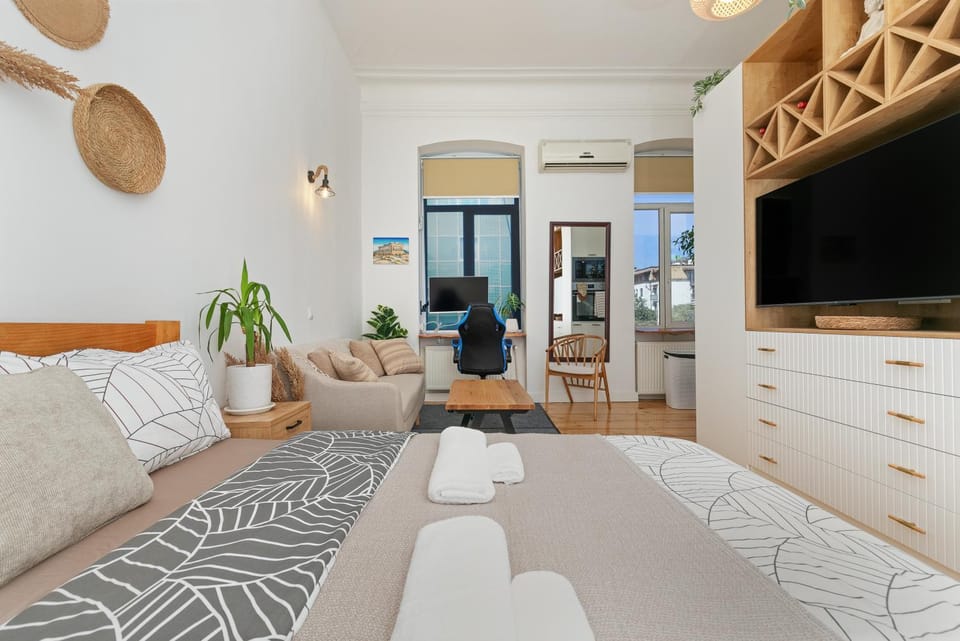 Bali Villa Style Studio For Digital Nomads Apartment in Tbilisi, Georgia