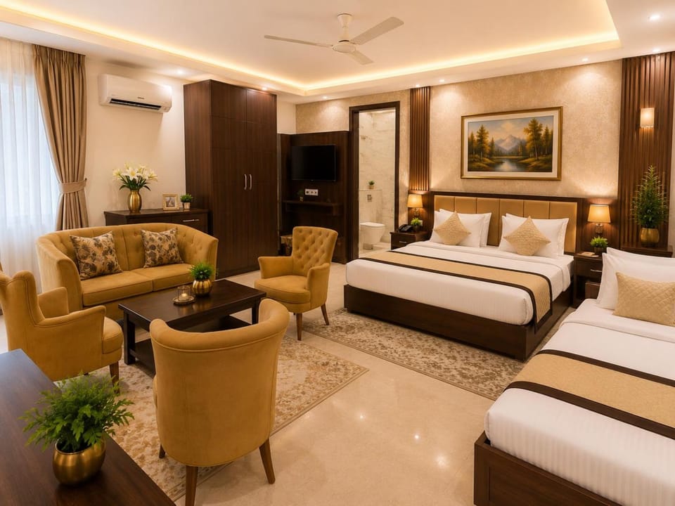 Bedroom, air conditioner