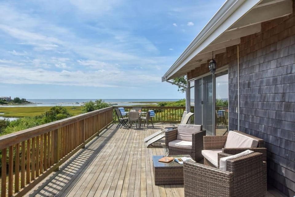 16612 - Stunning Home with Wraparound Deck Views of Bucks Creek and Nantucket Sound House in Harwich