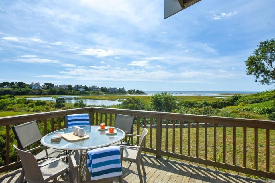 16612 - Stunning Home with Wraparound Deck Views of Bucks Creek and Nantucket Sound House in Harwich