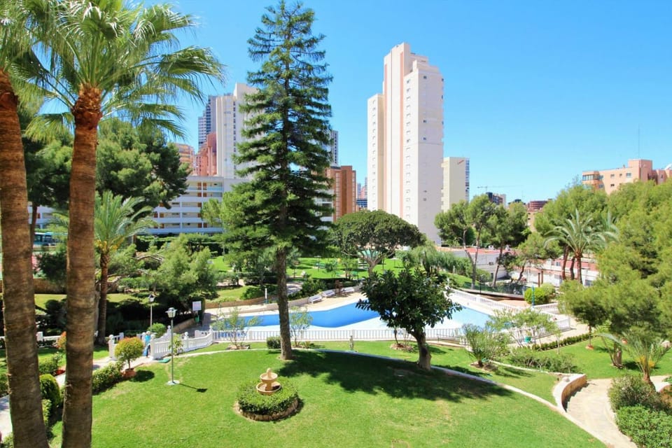 Spring, Day, Natural landscape, Garden, City view, Garden view, Pool view, Swimming pool