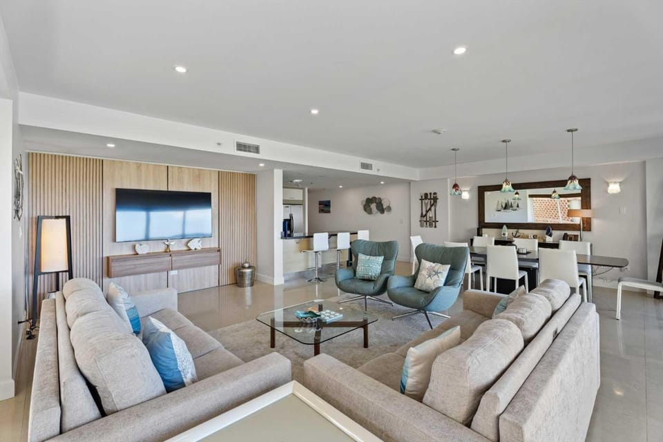 Beachfront - Aqua Vista 3BR condo - A347 House in Noord