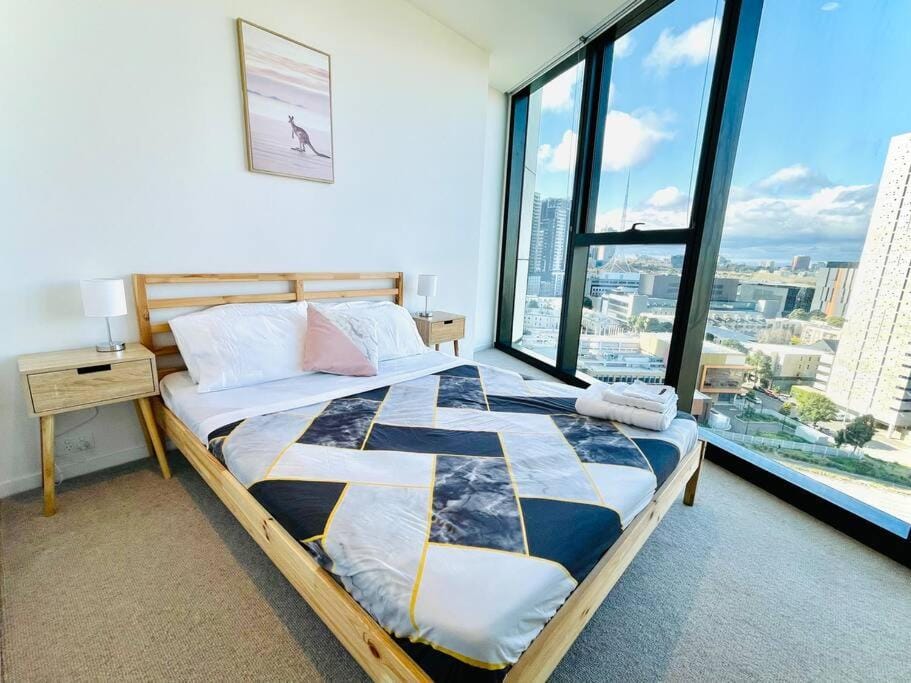 City View Luxury 3 Bedroom Apartment-Free Car Park Apartment in Southbank