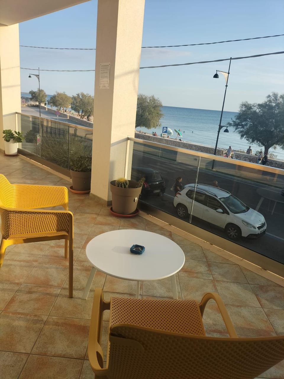 Patio, Natural landscape, View (from property/room), Balcony/Terrace, Sea view