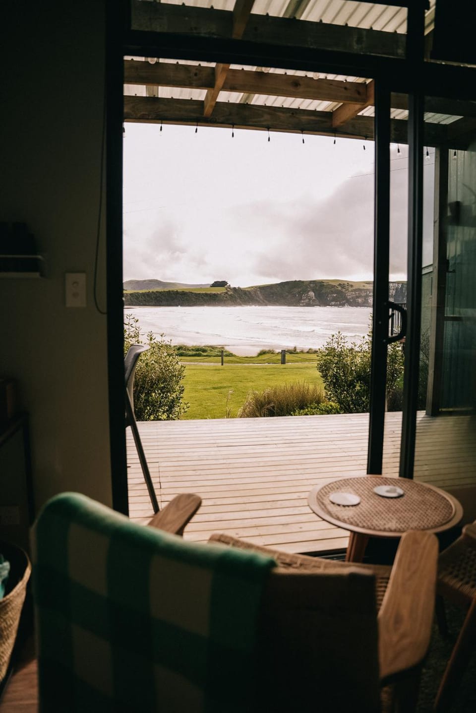 Living room, Seating area, Sea view