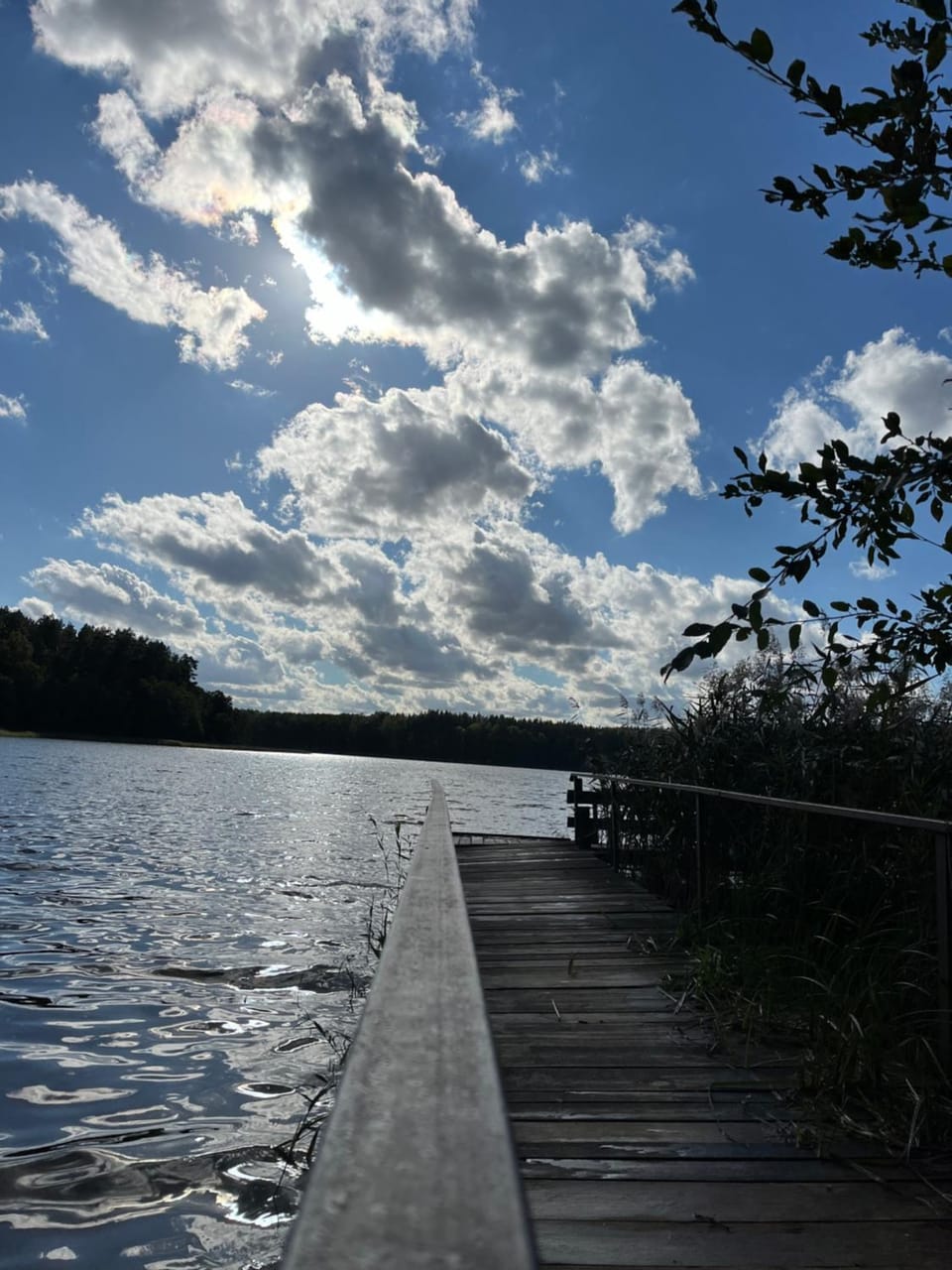 Natural landscape, Lake view