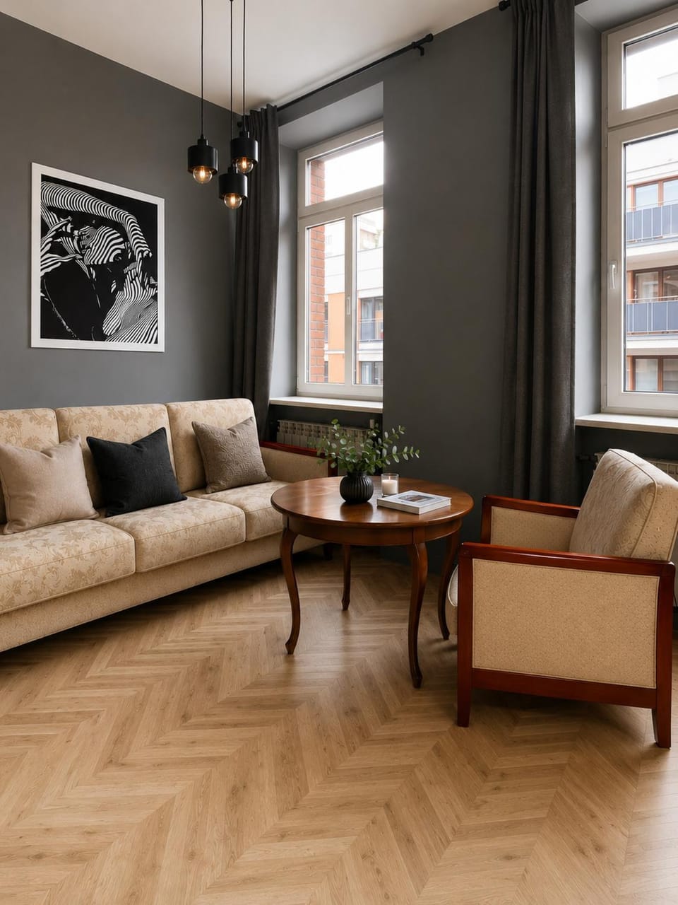 Living room, Seating area