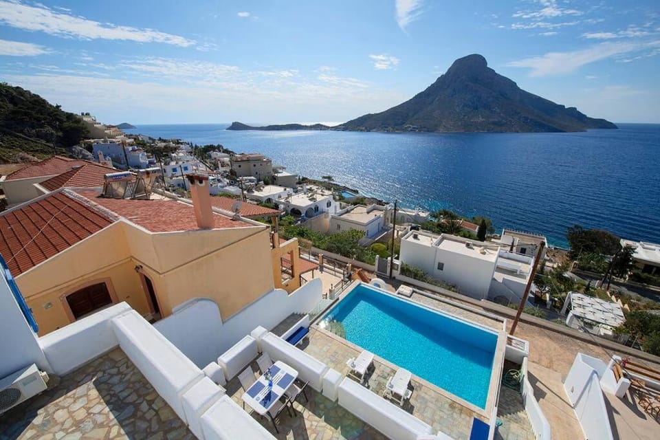 White Pearl Villa Kalymnos - 2bdr & Private Pool Villa in Kalymnos