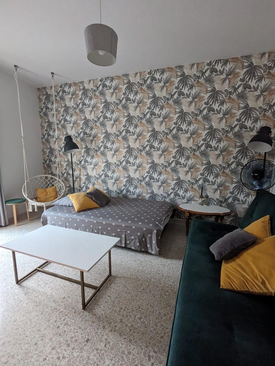 Living room, Bedroom