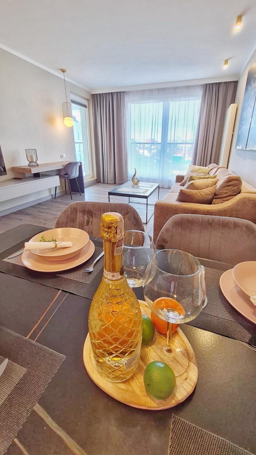 HolidayHomePL Bel Mare 314e z sypialnią i balkonem Apartment in Miedzyzdroje