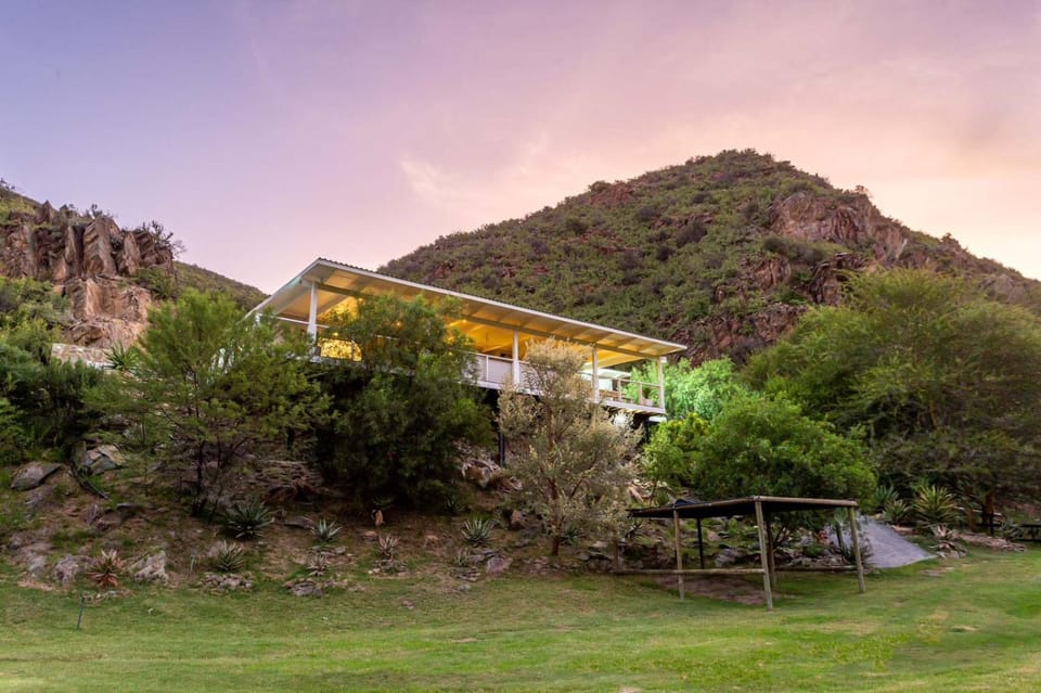 Property building, Natural landscape, Mountain view