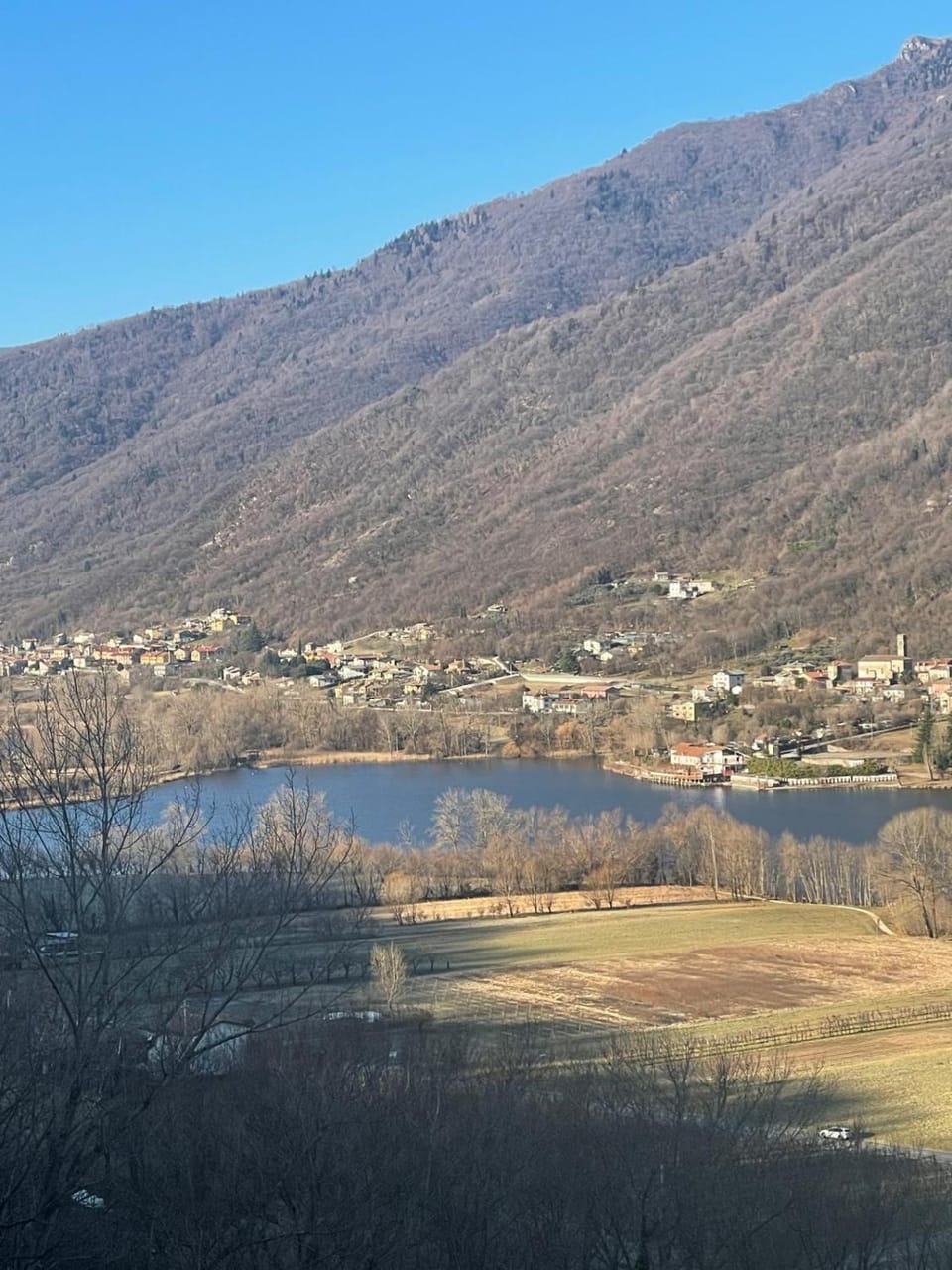 Natural landscape, Lake view, Mountain view