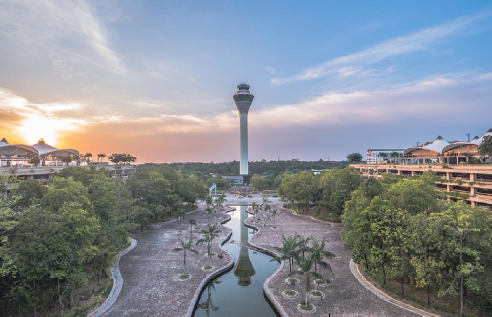 Nearby landmark, Natural landscape, Sunset