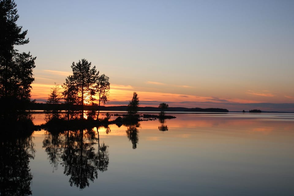 Natural landscape, Lake view