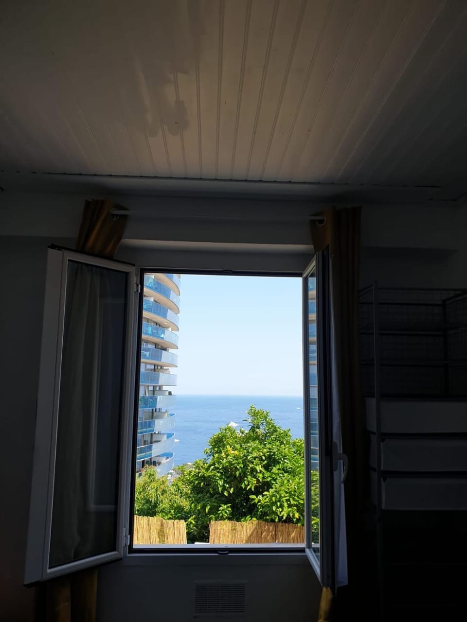 Natural landscape, Bedroom, Sea view