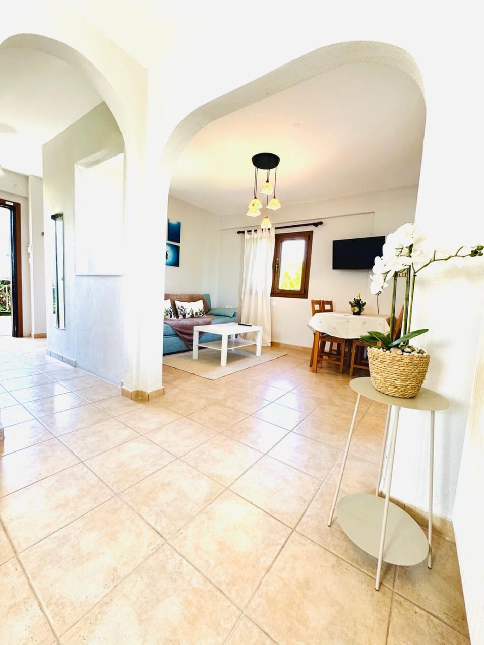 Quiet Panoramic Sea View Home -Large Balcony House in Halkidiki