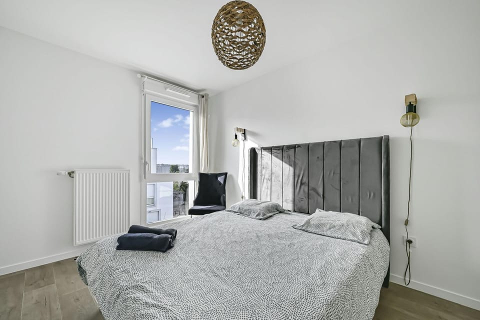 Le Nautica - Proche CDG - 4 Prs - Balcon Apartment in Île-de-France