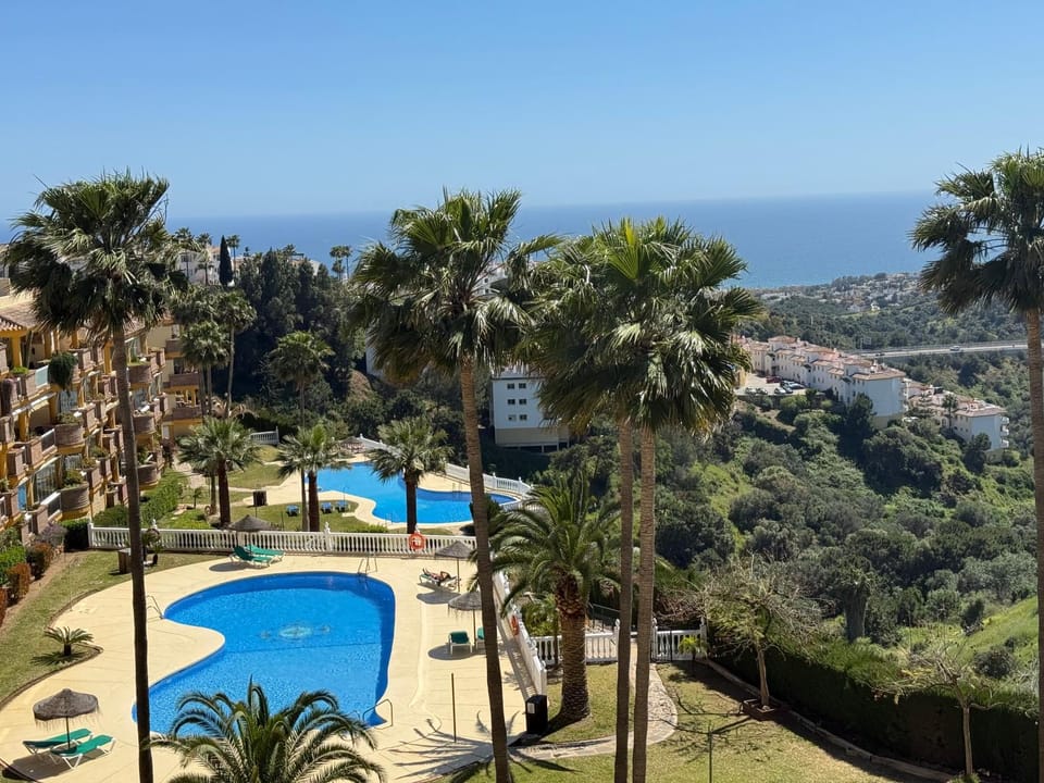 Private Room Shared Apartment Sea View Pool Marbella Mijas Apartment in Sitio de Calahonda