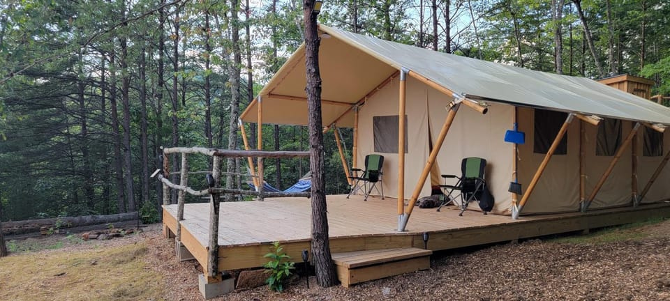 Mountain Tent Beautiful Tranquil Inspiring Tent 2 Luxury tent in Caldwell