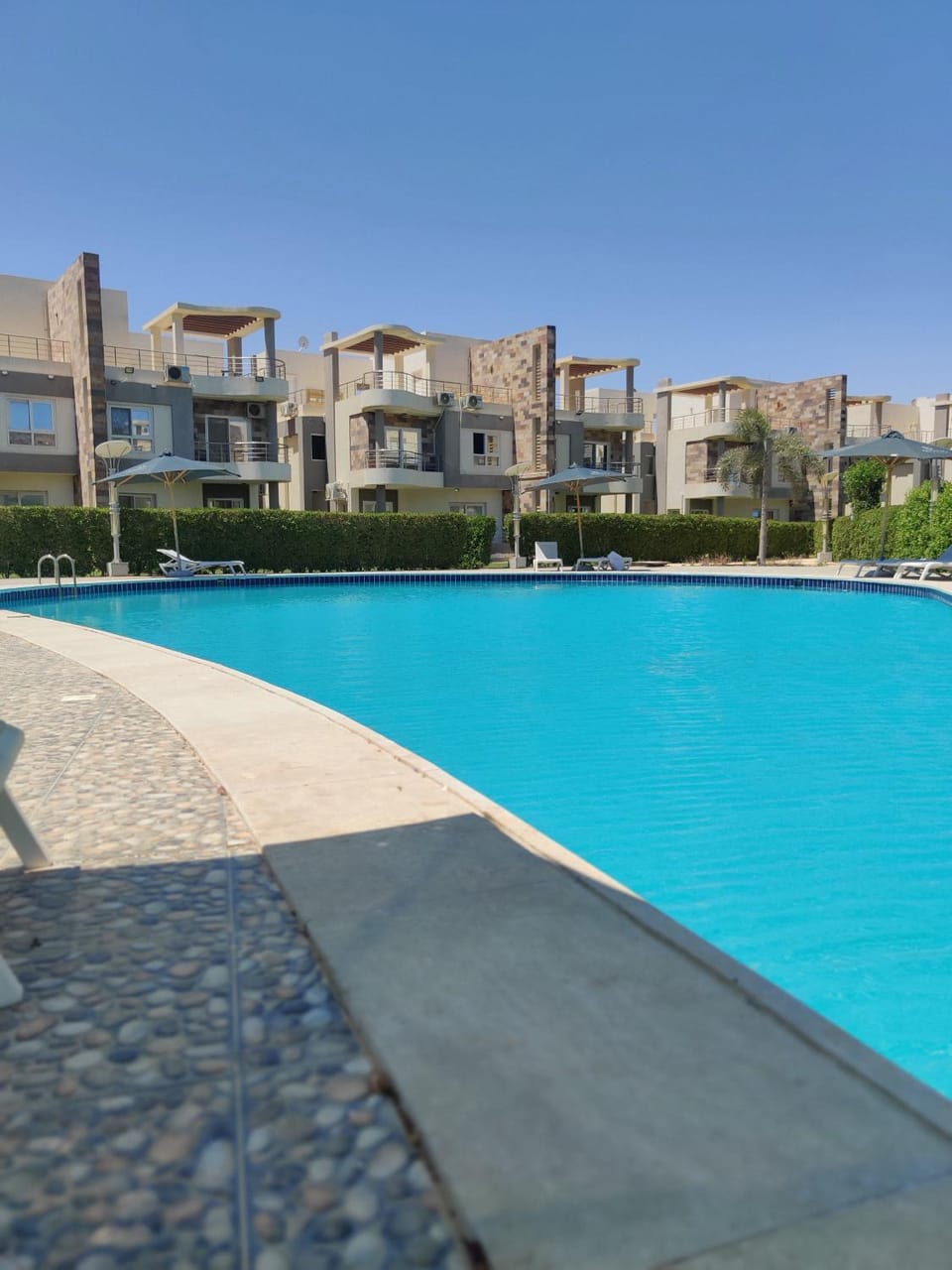 Property building, Pool view, Swimming pool