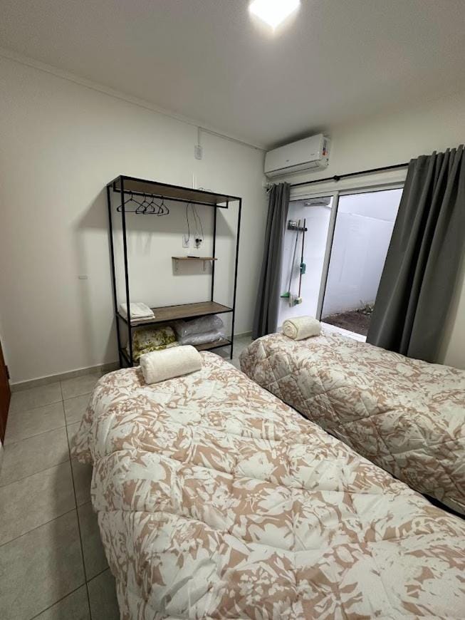 Photo of the whole room, Bedroom, air conditioner