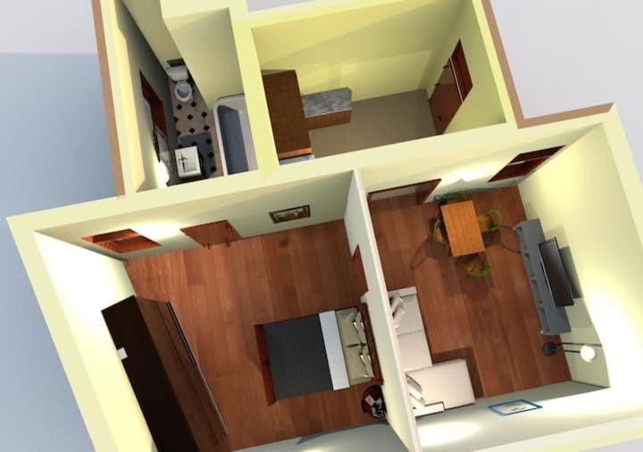 Center of the City, - it's only yours, with two bedrooms, 1 price for 3 Apartment in Budapest