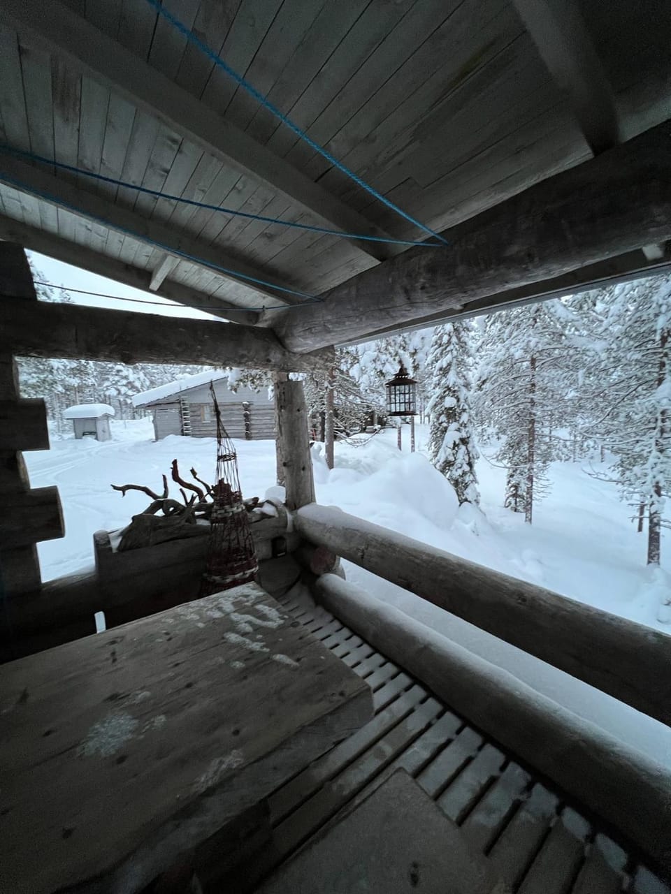 Rauhallinen kelohuoneisto lähellä palveluita, Peacefull Log apartment at Ylläs Apartment in Lapland