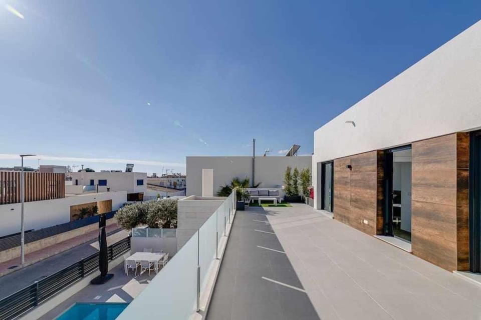 Magnífica villa con piscina climatizada Villa in Santiago de la Ribera