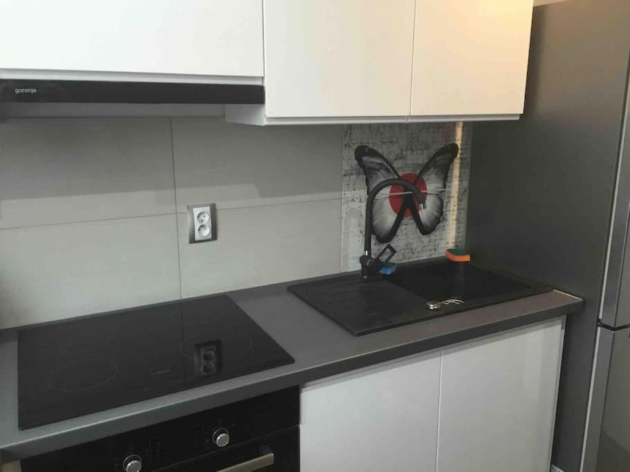 Słoneczny pokój z balkonem. Apartment in Gdansk