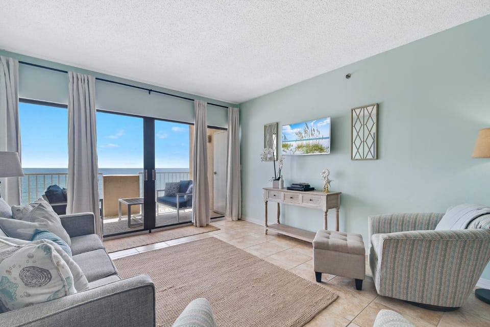Tropical Winds 403 by ALBVR - 2BR, 2BA Beachfront Beauty with Incredible Views, Outdoor Pool, Fitness Room, and Grill Area House in West Beach