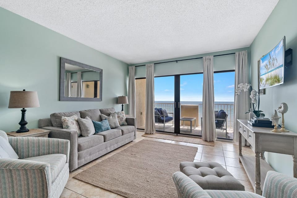Tropical Winds 403 by ALBVR - 2BR, 2BA Beachfront Beauty with Incredible Views, Outdoor Pool, Fitness Room, and Grill Area House in West Beach