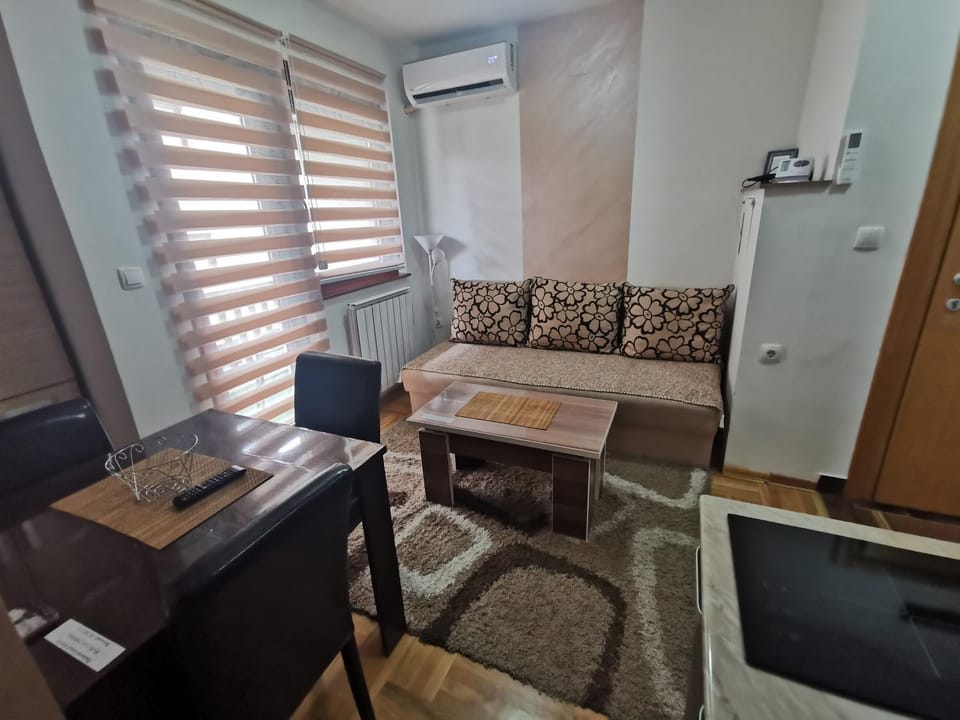 Living room, Seating area, air conditioner