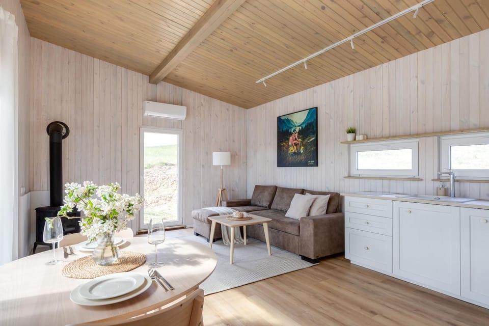 Pineplace twins NIDA House in Vilnius County, Lithuania