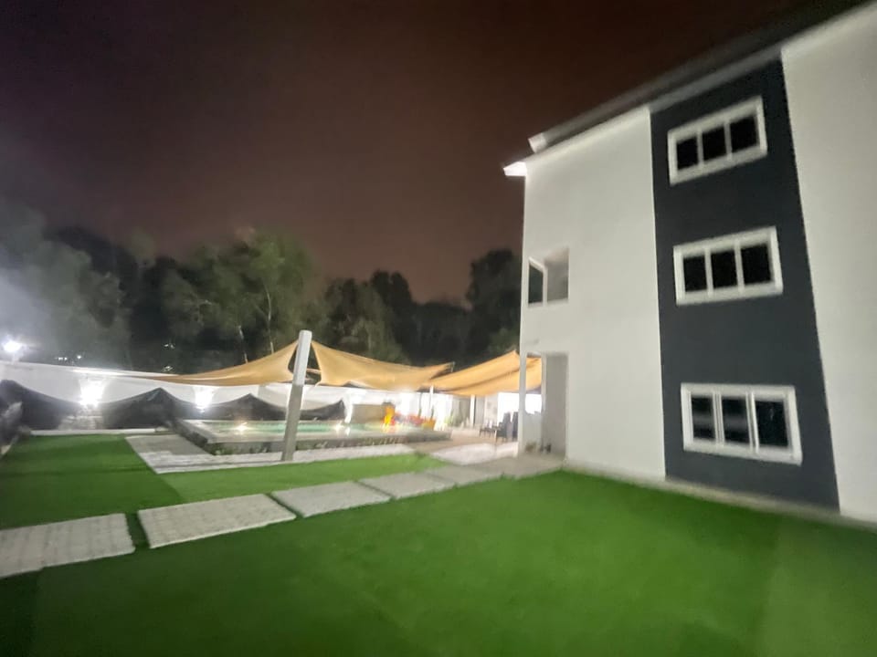Night, Garden view