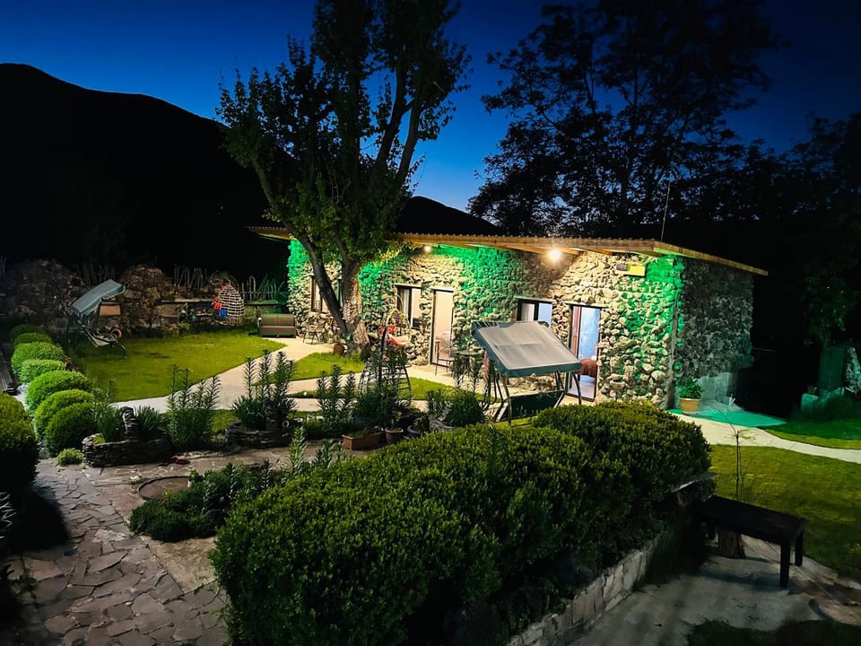 Patio, Spring, Night, Natural landscape, Garden