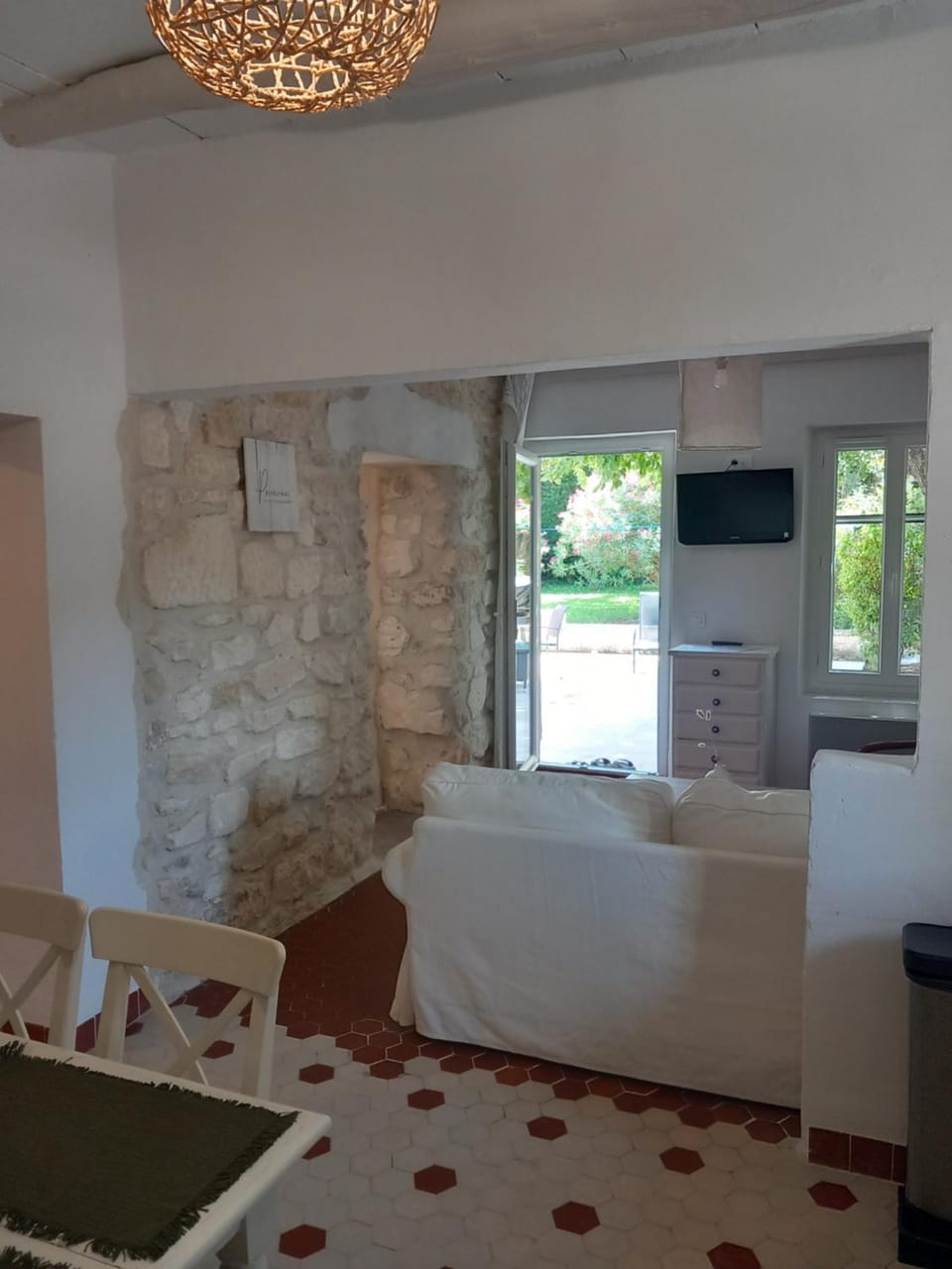 Living room, kitchen