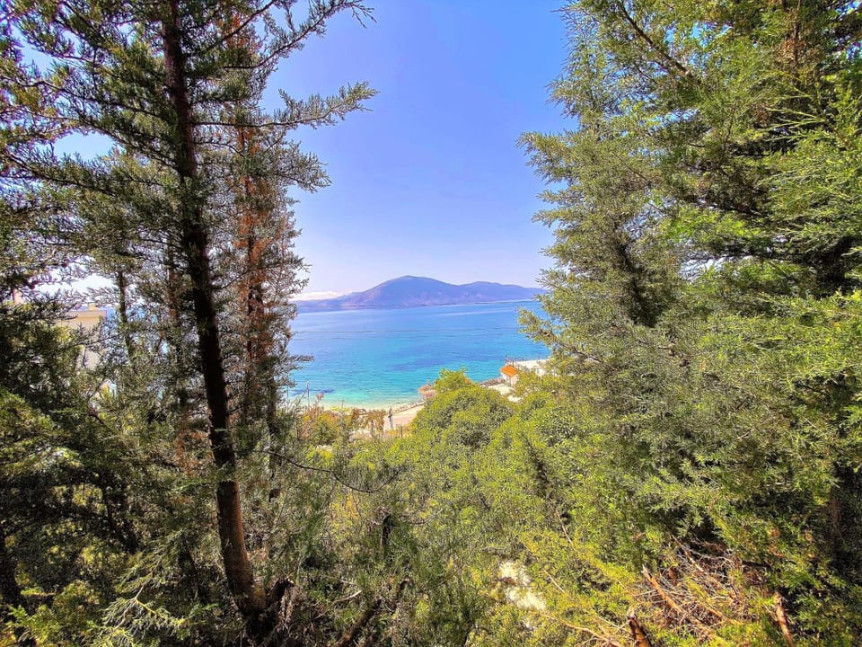 Spring, Day, Natural landscape, Beach, Mountain view, Sea view