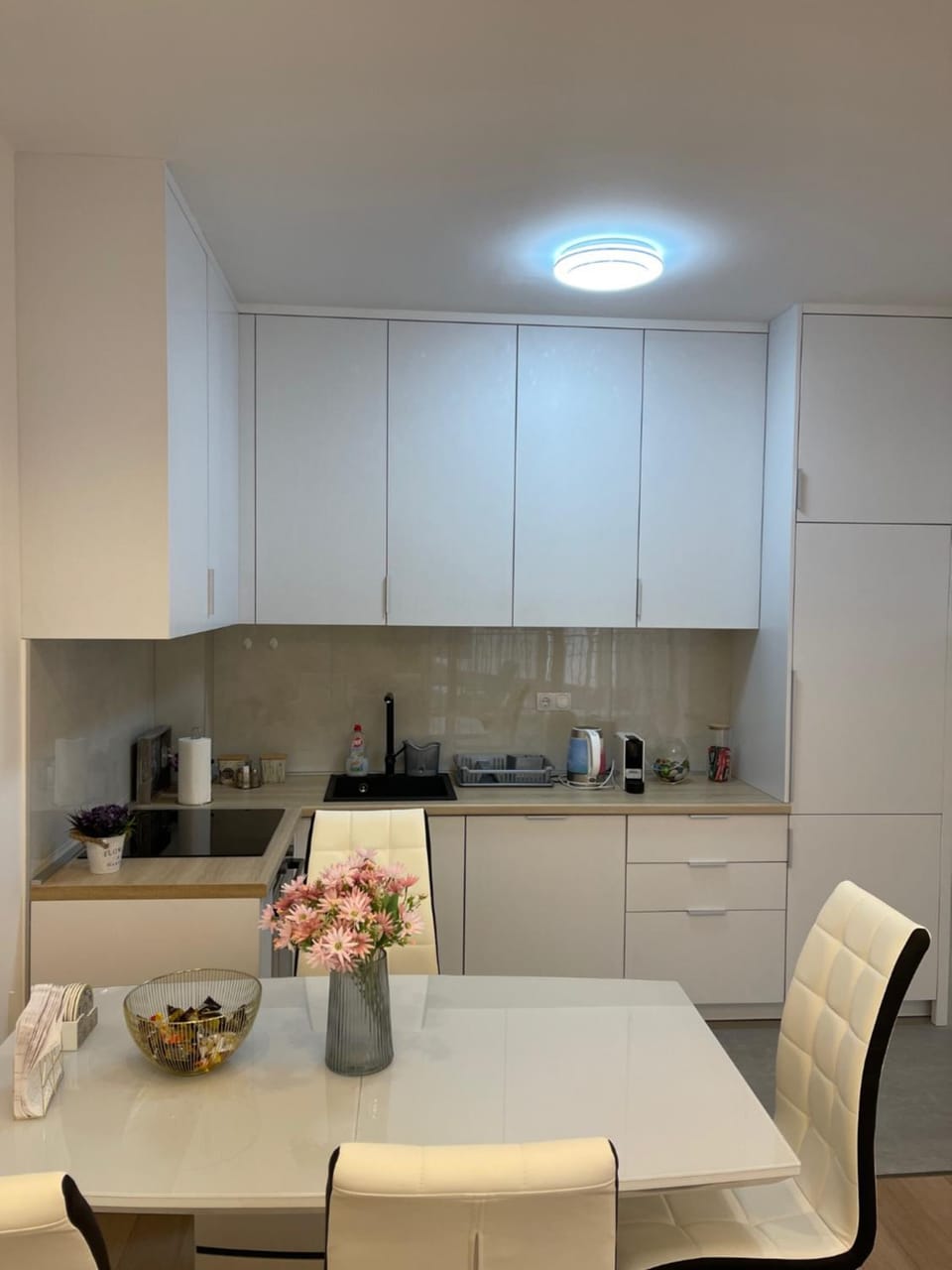 Coffee/tea facilities, Kitchen or kitchenette, Dining area, dishwasher, pet friendly